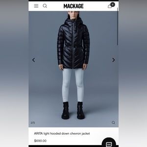 NWT Size M Mackage Arita jacket